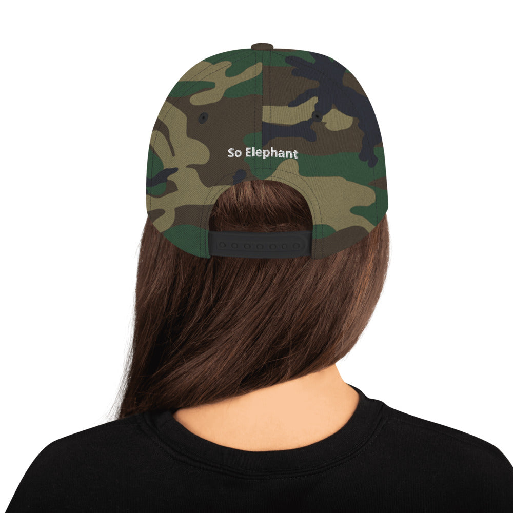 So Elephant Classic Snapback — Logo Cap