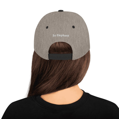 So Elephant Classic Snapback — Logo Cap