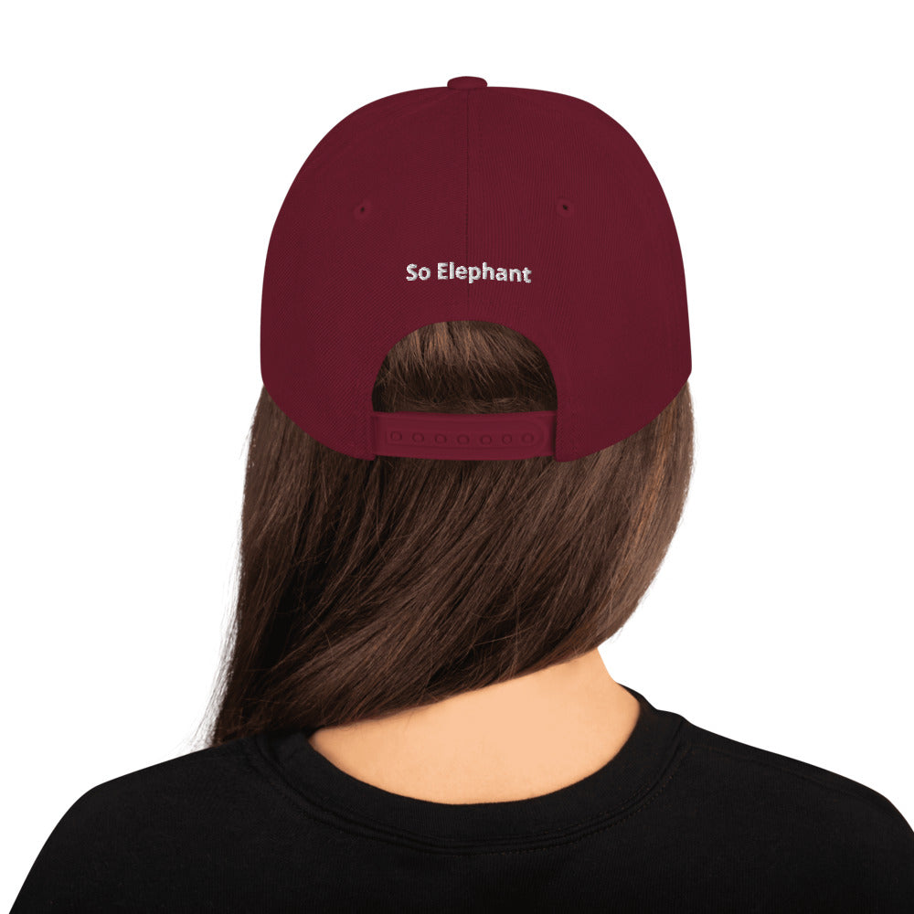 So Elephant Classic Snapback — Logo Cap