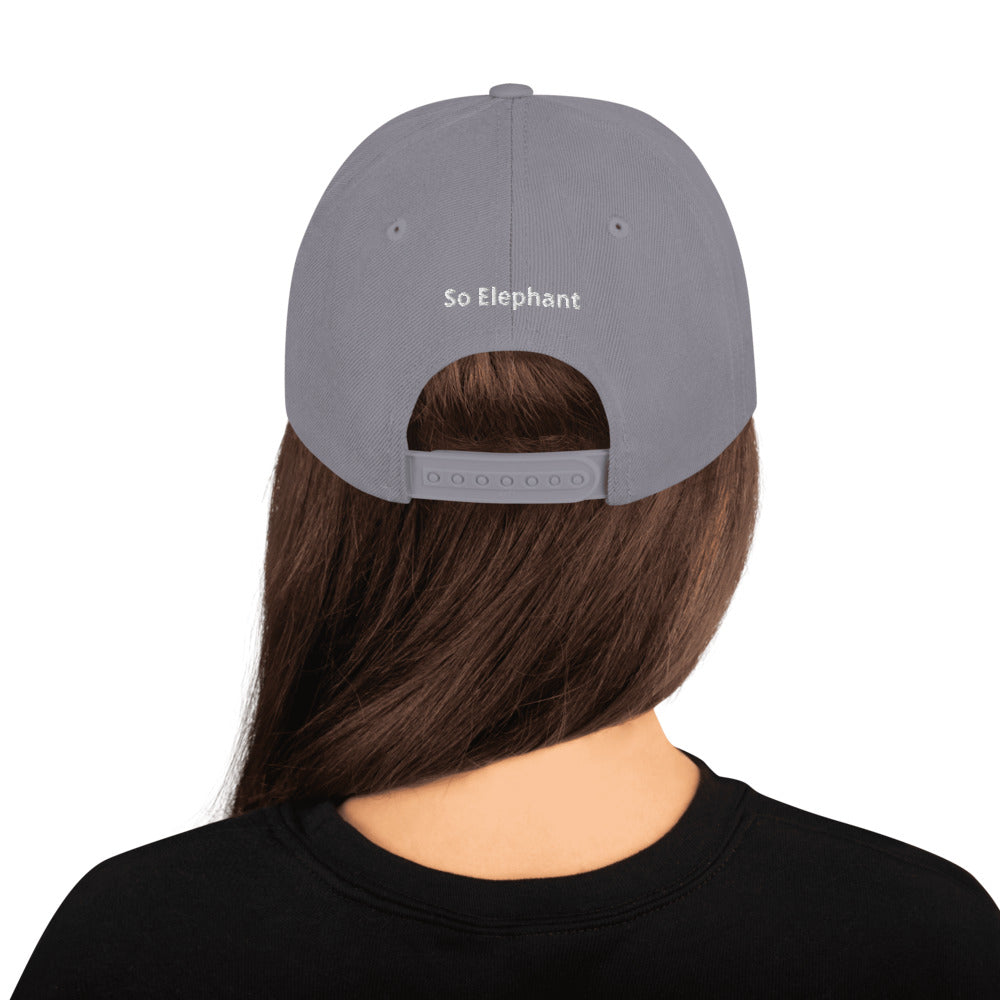 So Elephant Classic Snapback — Logo Cap