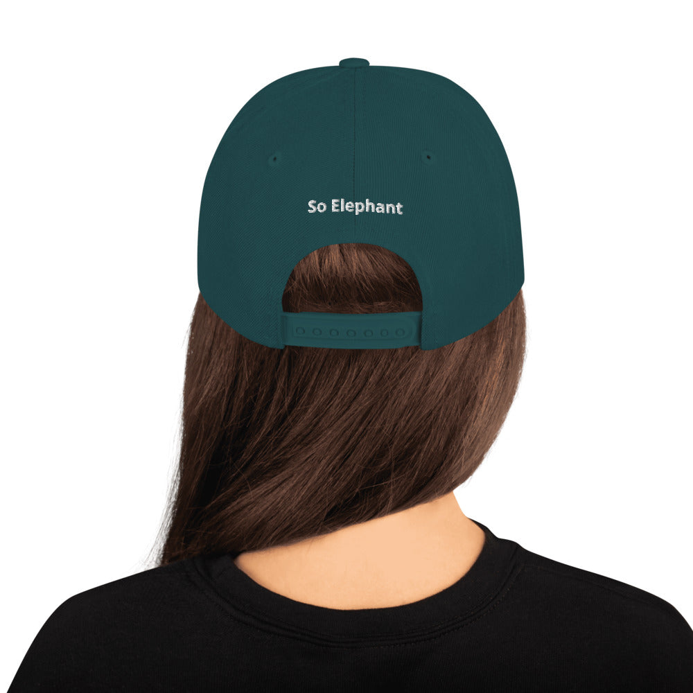 So Elephant Classic Snapback — Logo Cap
