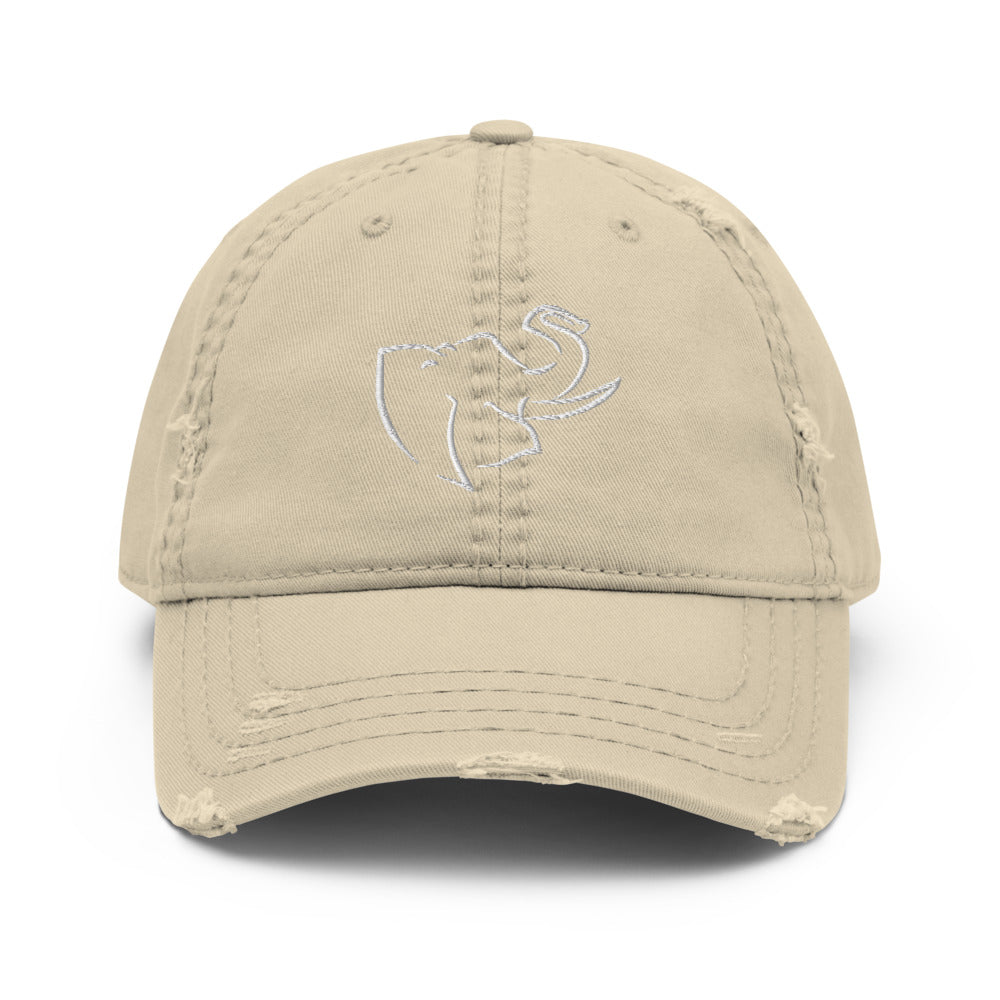 So Elephant Legacy Dad Hat — Unstructured Logo Cap