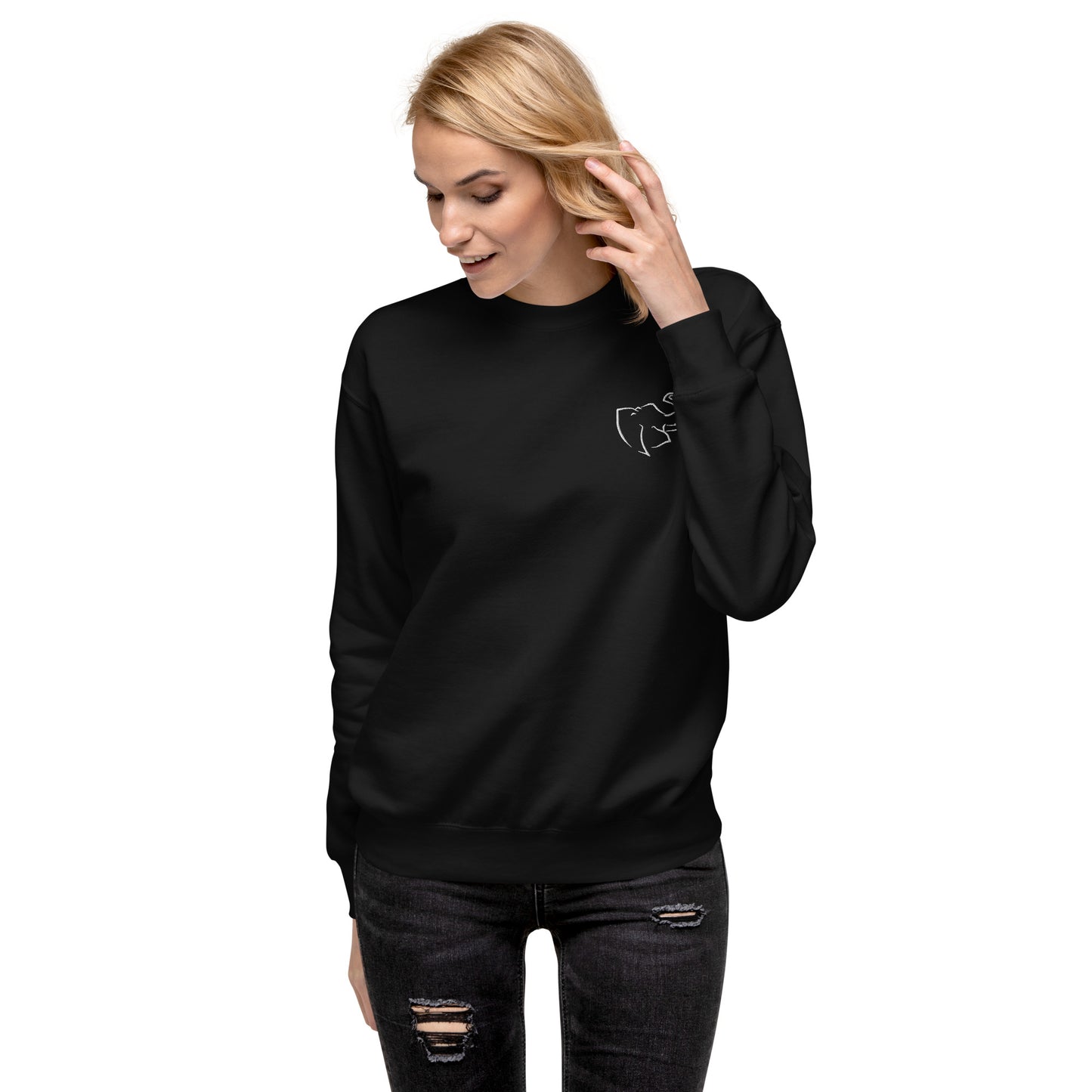 Women's Premium Sweatshirt (Embroidered)