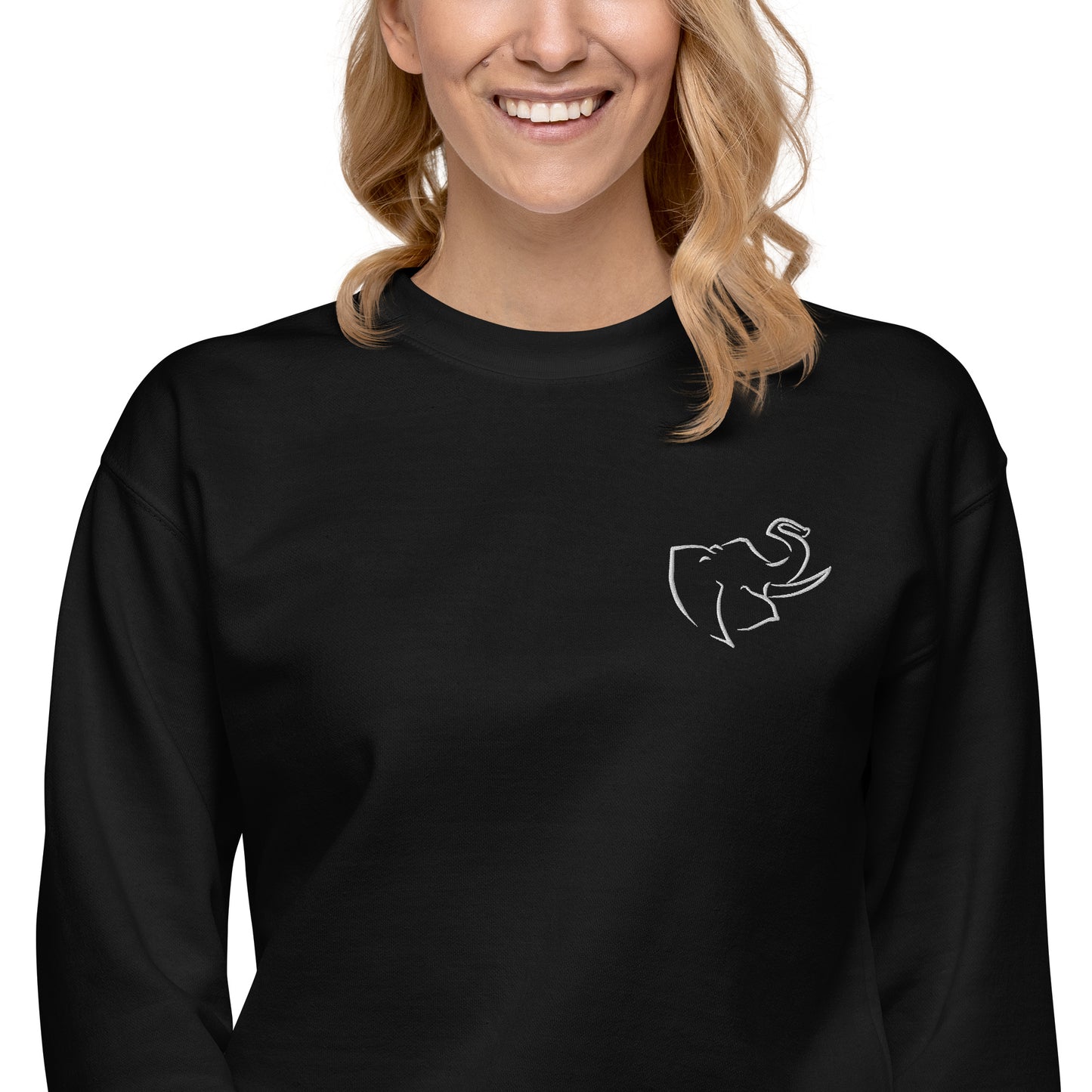 Women's Premium Sweatshirt (Embroidered)