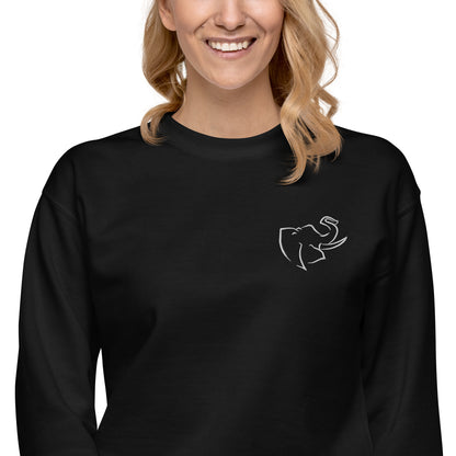 Women's Premium Sweatshirt (Embroidered)