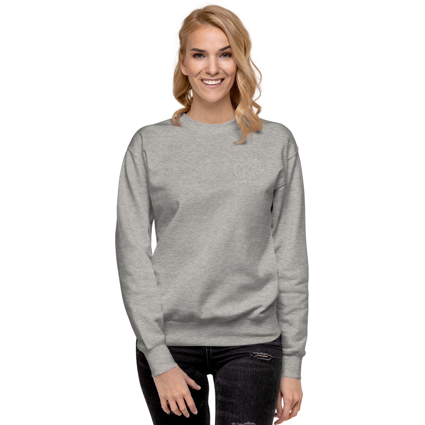 Women's Premium Sweatshirt (Embroidered)