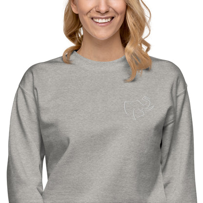 Women's Premium Sweatshirt (Embroidered)