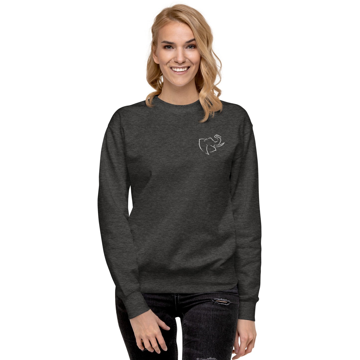 Women's Premium Sweatshirt (Embroidered)