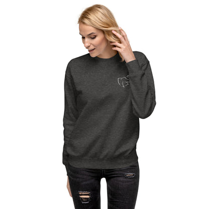 Women's Premium Sweatshirt (Embroidered)
