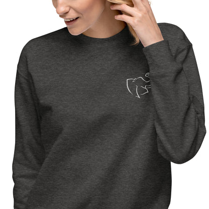 Women's Premium Sweatshirt (Embroidered)