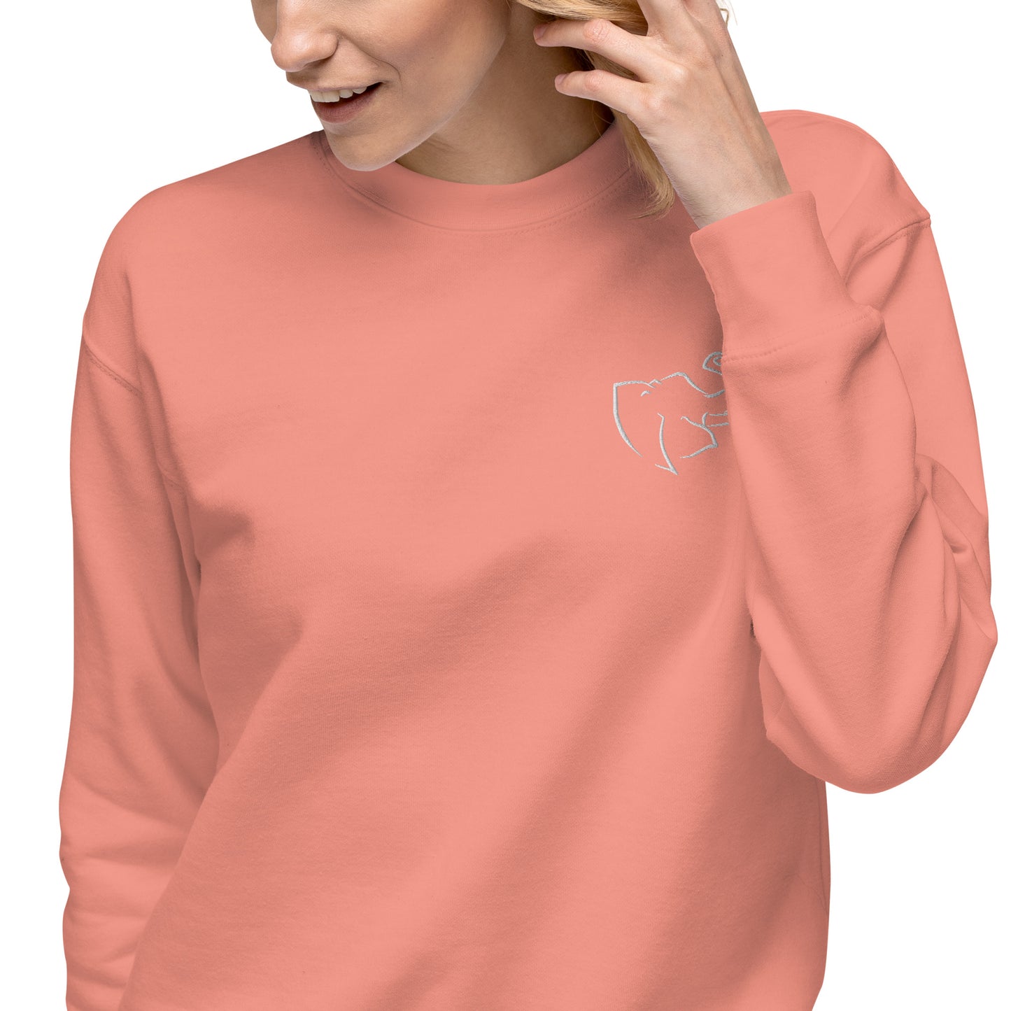 Women's Premium Sweatshirt (Embroidered)