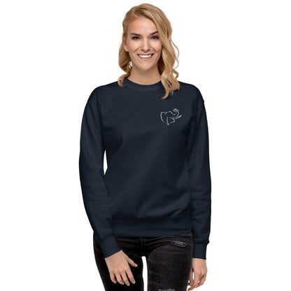 Women's Premium Sweatshirt (Embroidered)