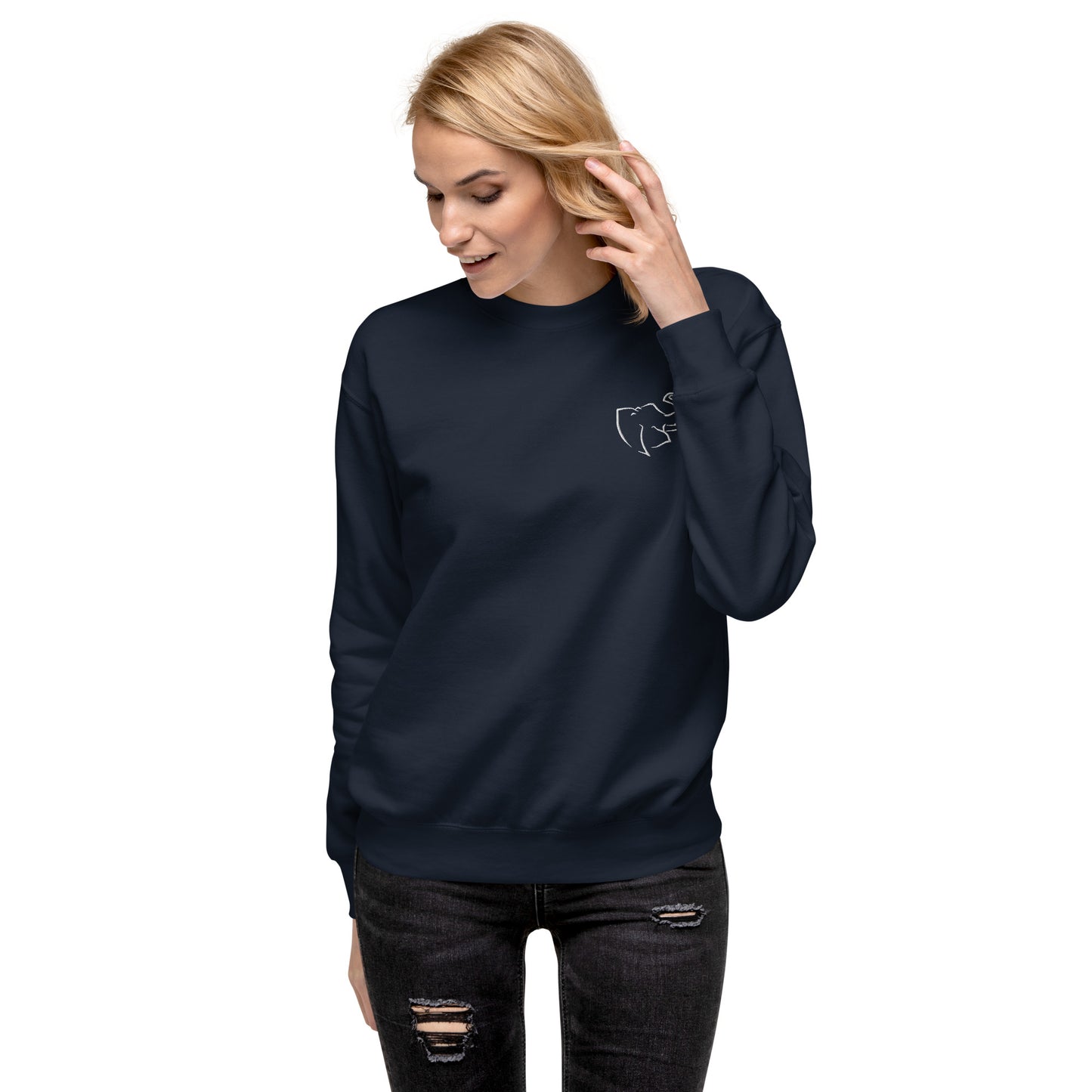 Women's Premium Sweatshirt (Embroidered)