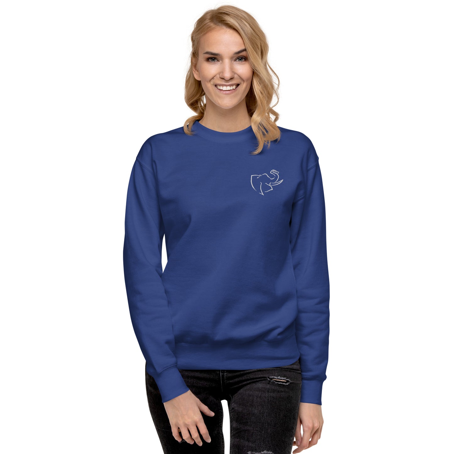 Women's Premium Sweatshirt (Embroidered)