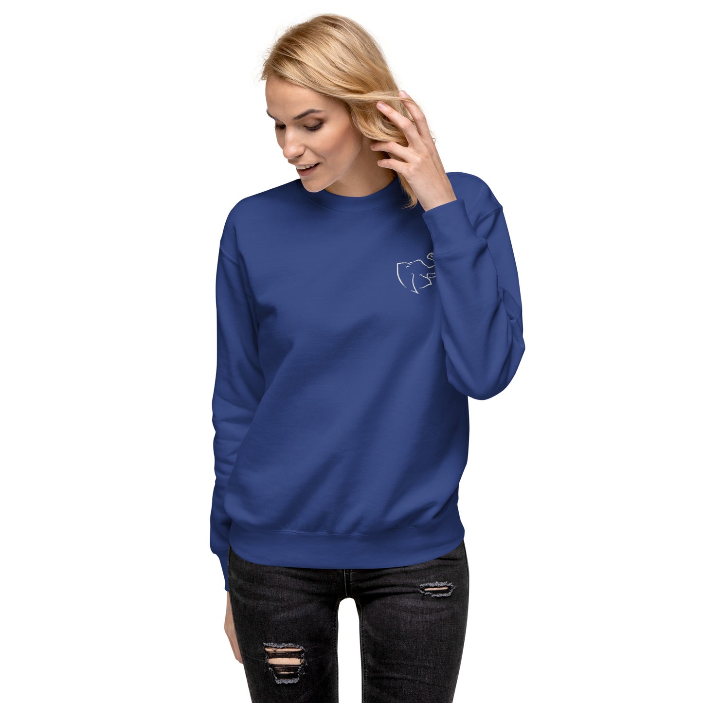Women's Premium Sweatshirt (Embroidered)