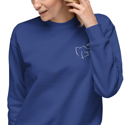 Women's Premium Sweatshirt (Embroidered)
