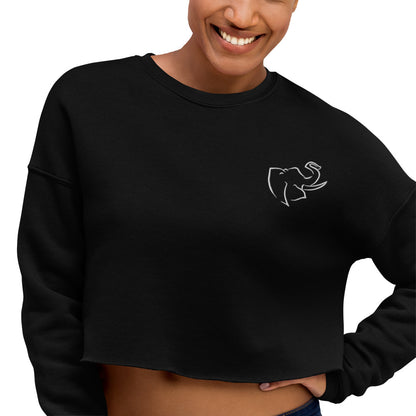 Women's Crop Sweatshirt (Embroidered)