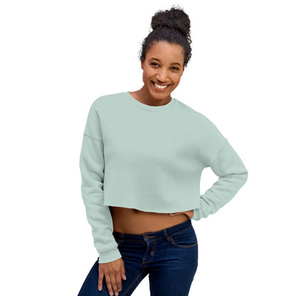 Women's Crop Sweatshirt (Embroidered)