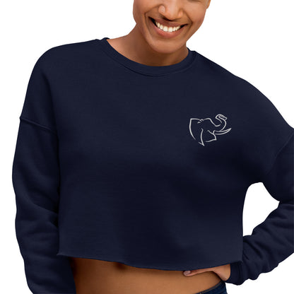 Women's Crop Sweatshirt (Embroidered)